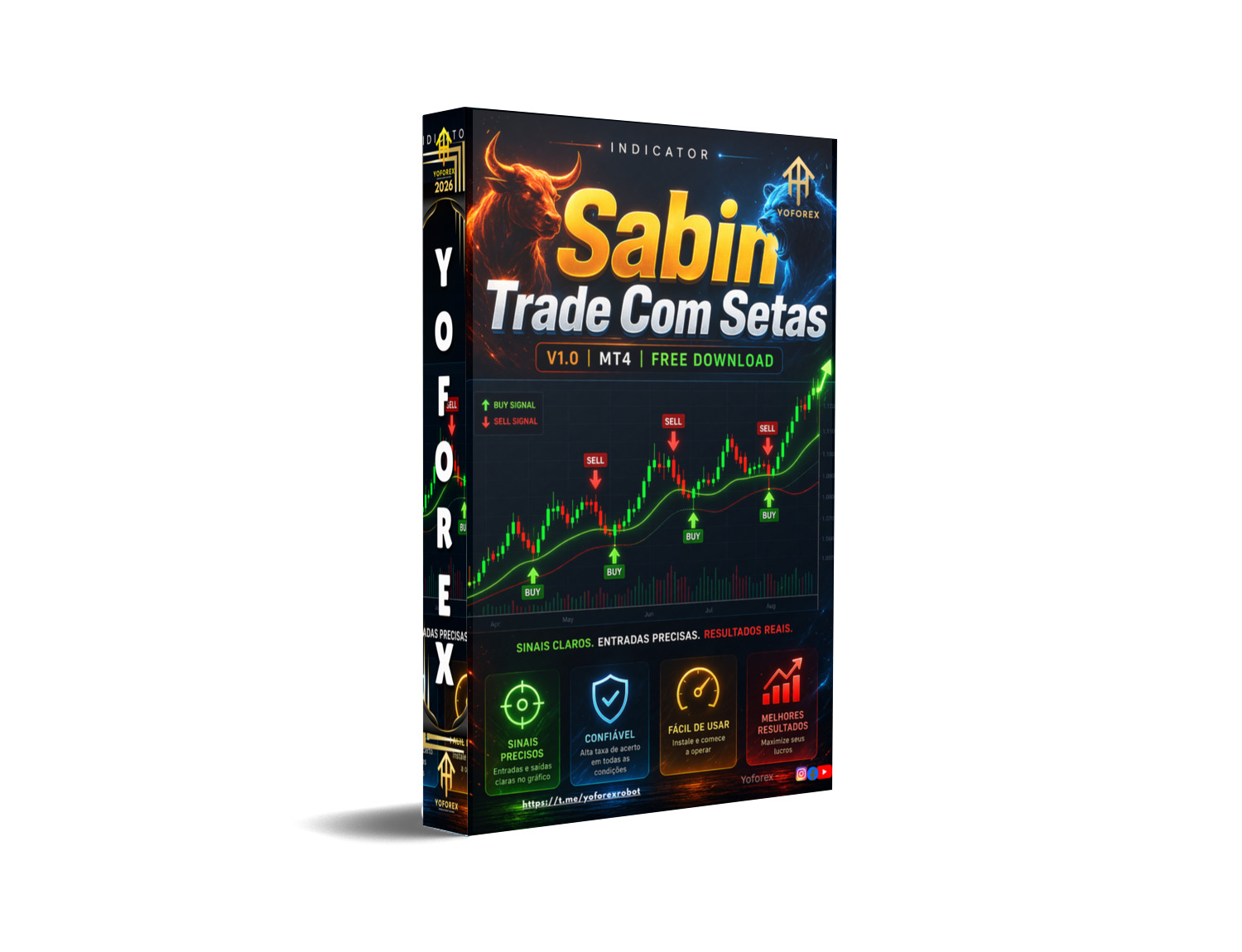 Sabin Trade Com Setas Indicator V1.0 MT4 Sabin Trade Com Setas Indicator V1.0 MT4