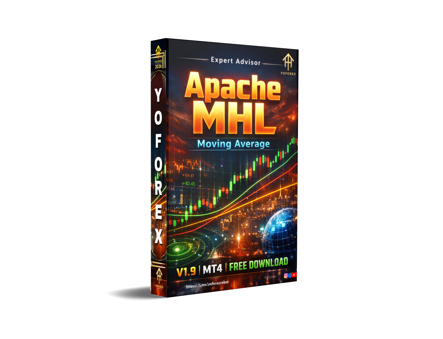 Apache MHL Moving Average EA V1.9 MT4 Apache MHL Moving Average EA V1.9 MT4