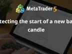 Detecting the start of a new bar or candle - MetaTrader 5 Expert - MQL5 #39103