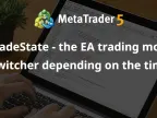 TradeState - Time-based EA trading mode switcher - MetaTrader 5 library