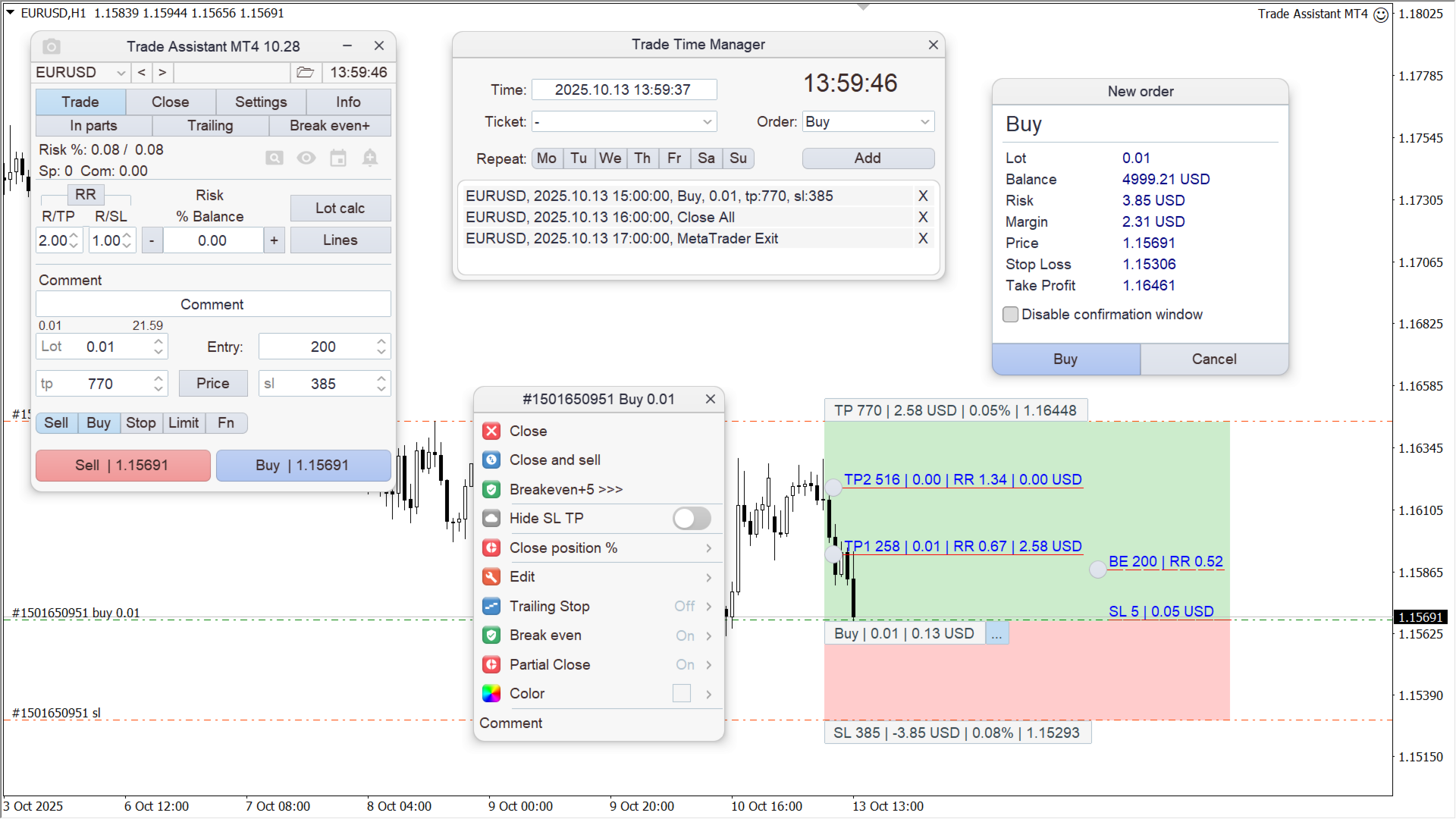 Trade Assistant V10.27 Trading Assistant source code download and deployment instructions - MT4/MT5 resources - 2