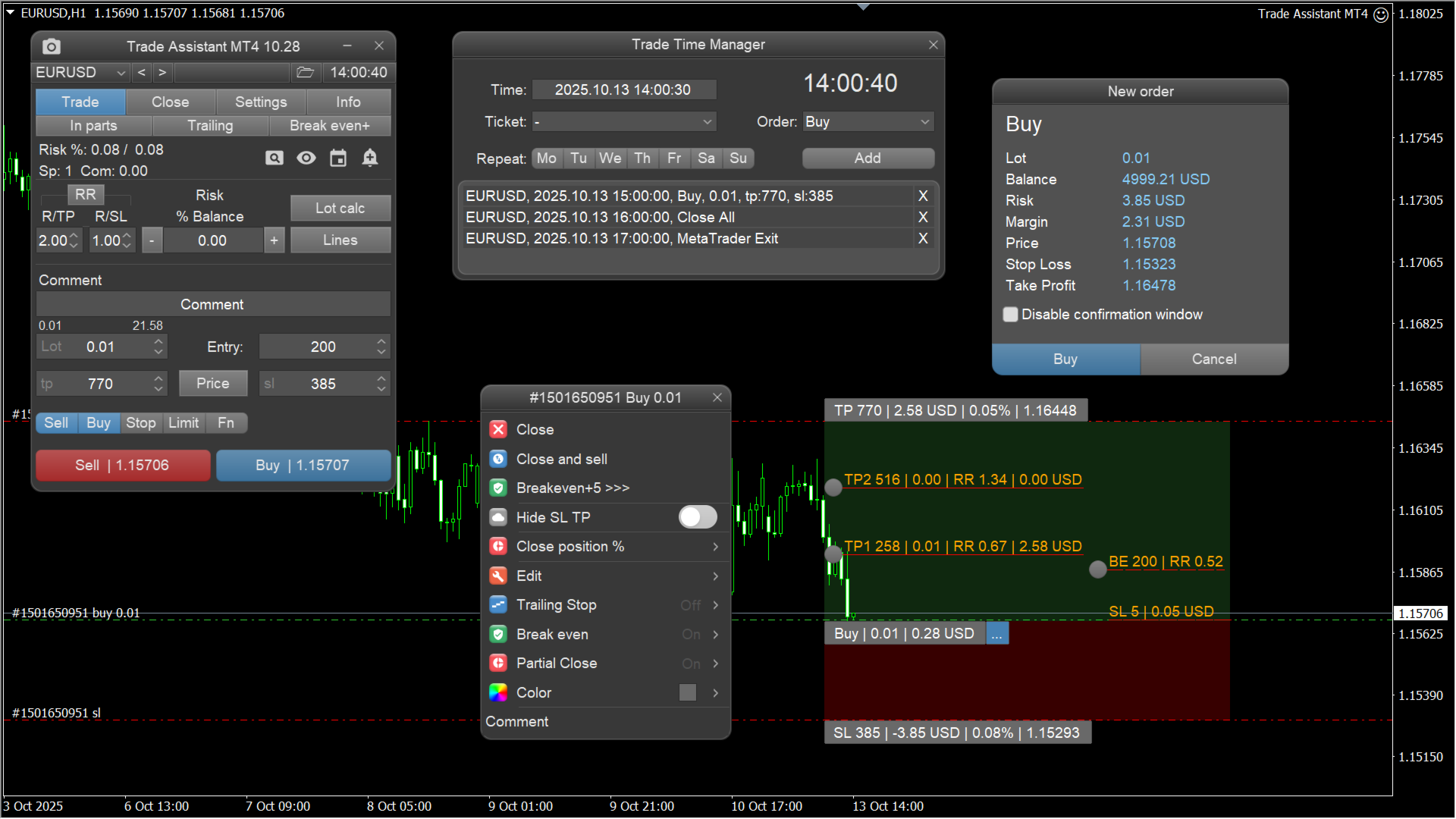 Trade Assistant V10.27 Trading Assistant source code download and deployment instructions - MT4/MT5 resources - 3