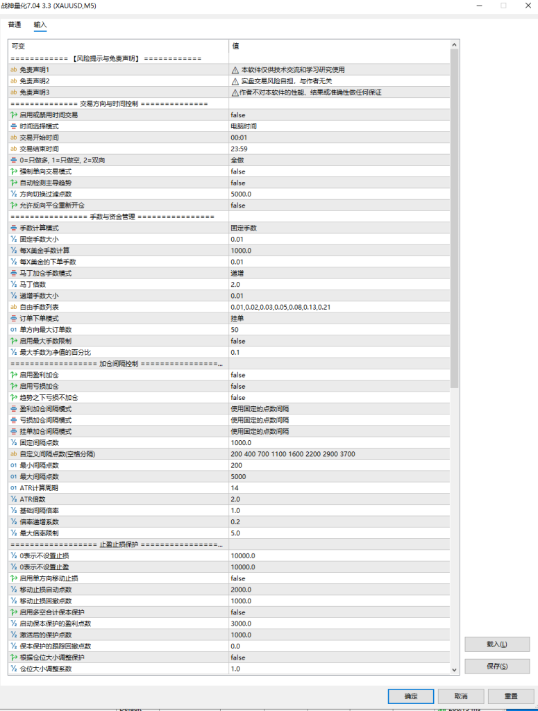 Picture [3] Trading Tools | Foreign Exchange EA | Foreign Exchange Forum | MT4 Indicators | MT5 Software | EA Source Code | MQL Programming | Documentation System | Martingale | Wolf Walk World | Finance Northeast Road | ctrader | Candle Chart Technology | Foreign Exchange Knowledge | Automated Trading Ares Quantitative 7.01\7.04 dual version MT5 trading tools | Foreign exchange EA | Foreign exchange forum | MT4 indicators | MT5 software | EA source code | MQL programming | Documentation system | Martingale | Wolf World | Finance Northeast Road | ctrader | Candle Chart Technology | Foreign Exchange Knowledge | Automated Trading 1mt5