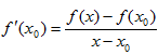 Derivative - indicator for MetaTrader 5