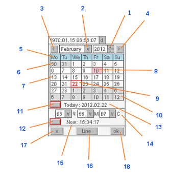 CCalendarInputBox - library for MetaTrader 5
