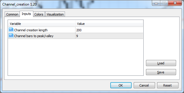 Channel design indicator - indicator for MetaTrader 5