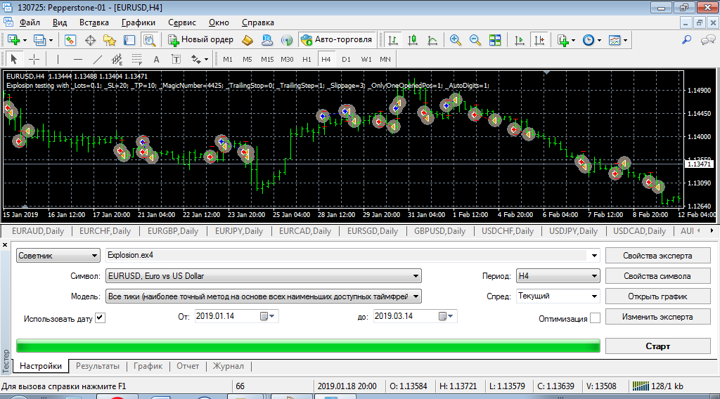 Explosion - expert for MetaTrader 4