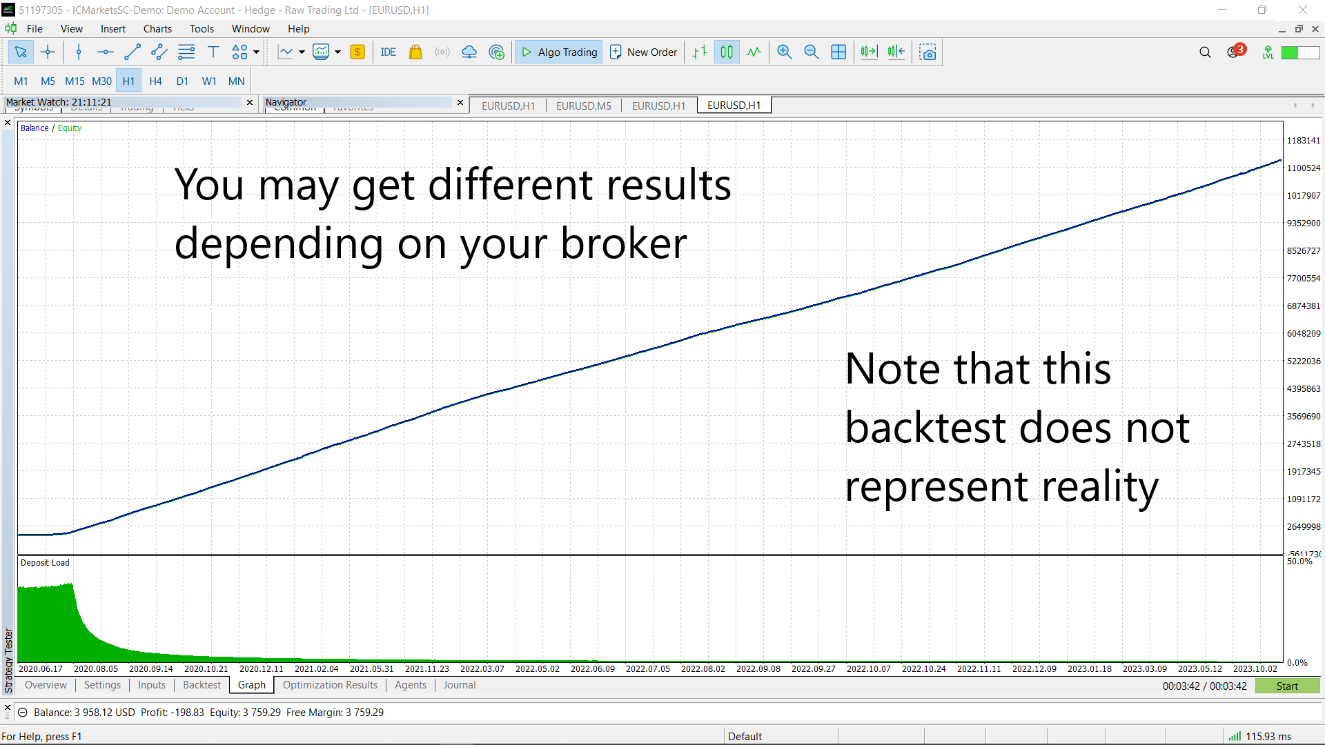 Arbitrage Triangle EURGBP-EURUSD-GBPUSD - expert for MetaTrader 5