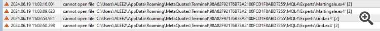 Grid and Martin Gale include file - library for MetaTrader 4