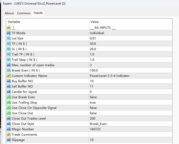 LUKE's universal EA.v2_PowerLevel screenshot