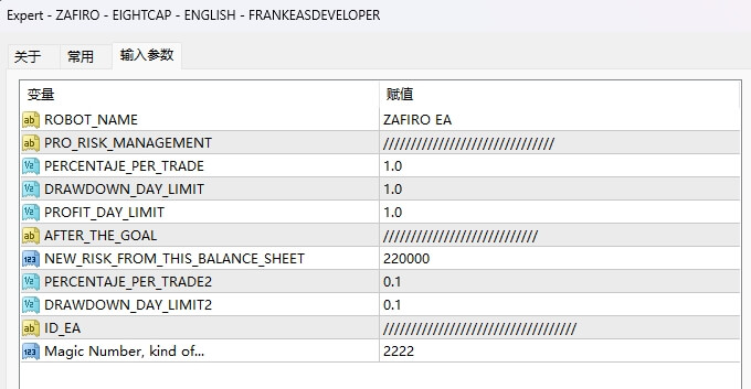 Zafiro EA MFF+FTMO+EIGHTCAP screenshots