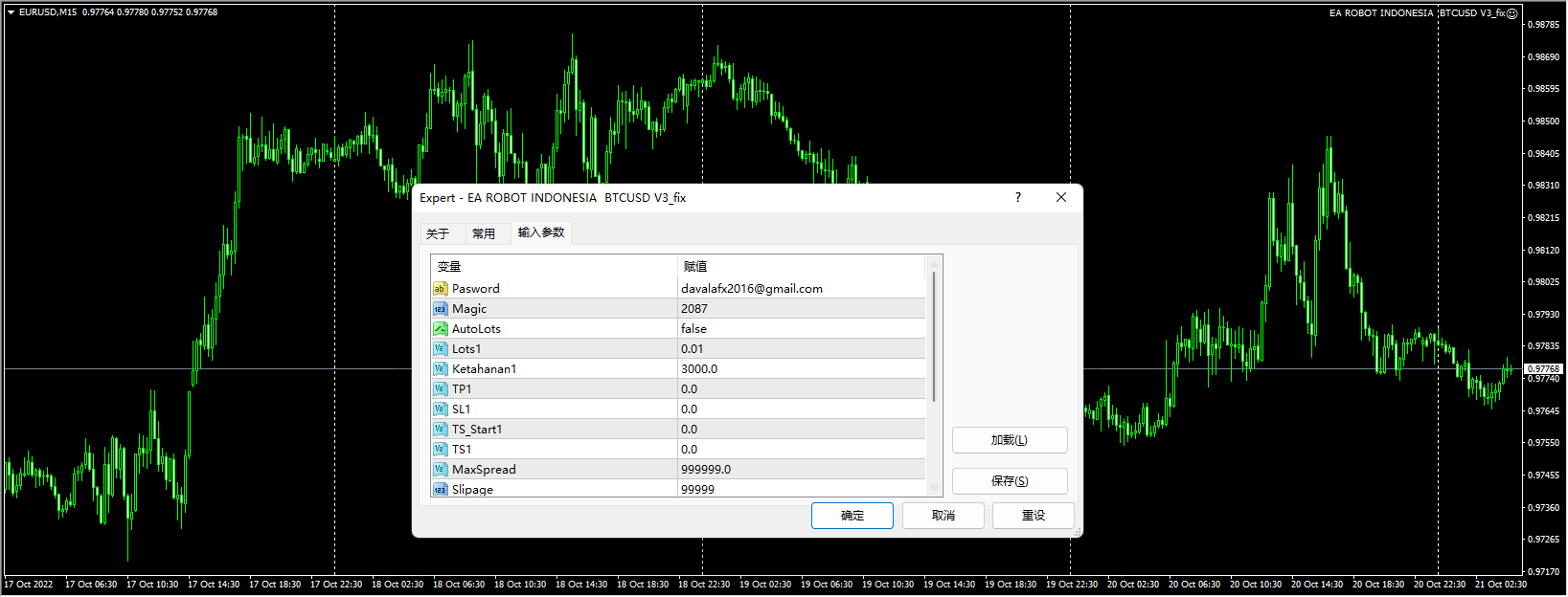 EA ROBOT Indonesia BTCUSD V3_fix screenshots