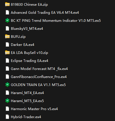 819830 Chinese EA / Advanced Gold Trading EA V6.4 MT4 / BC KT PING Trend Momentum Indicator V1.0 MT5 and other 5 EA collection [2026-02-02] Screenshot