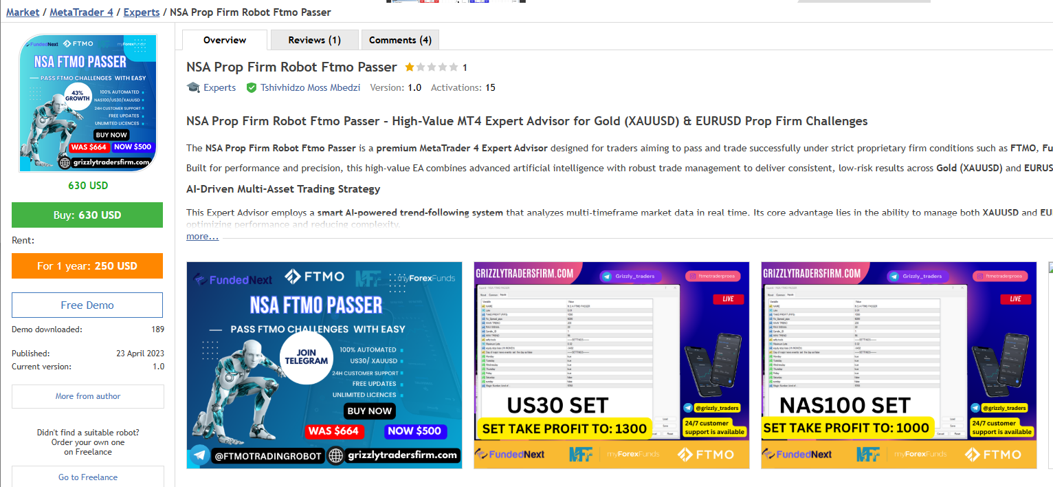 NSA Prop Company Robot 1 Screenshot
