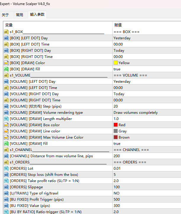 Volume scalper V4.0_fix screenshot
