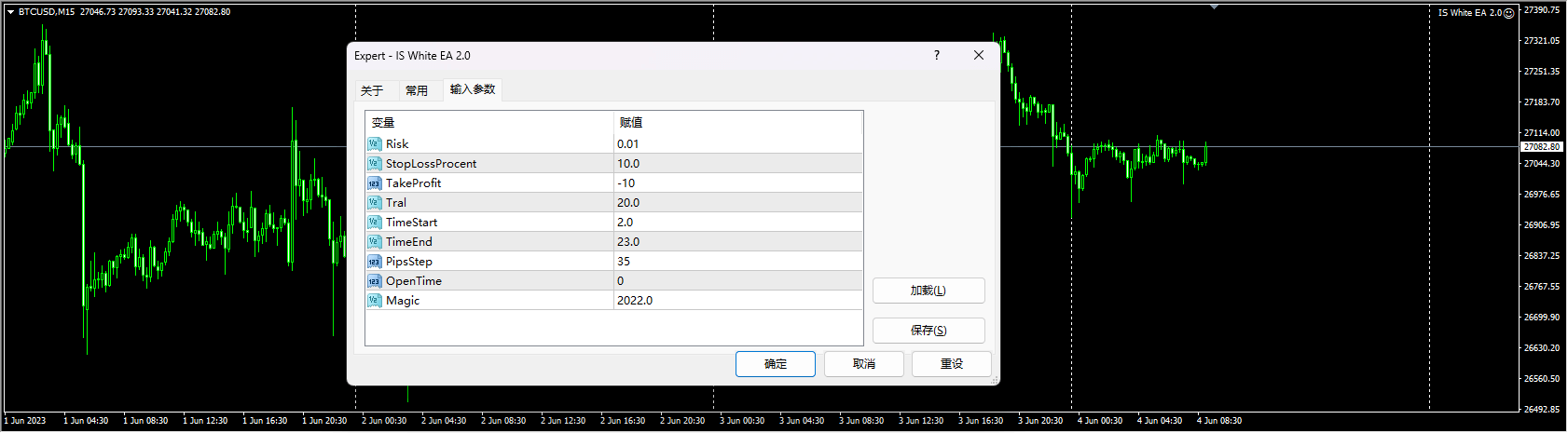 Screenshot of Yesbai EA V2.0