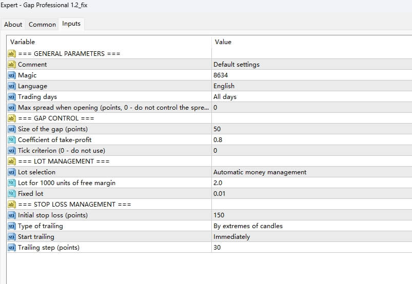 Gap Pro 1.2_fix screenshots