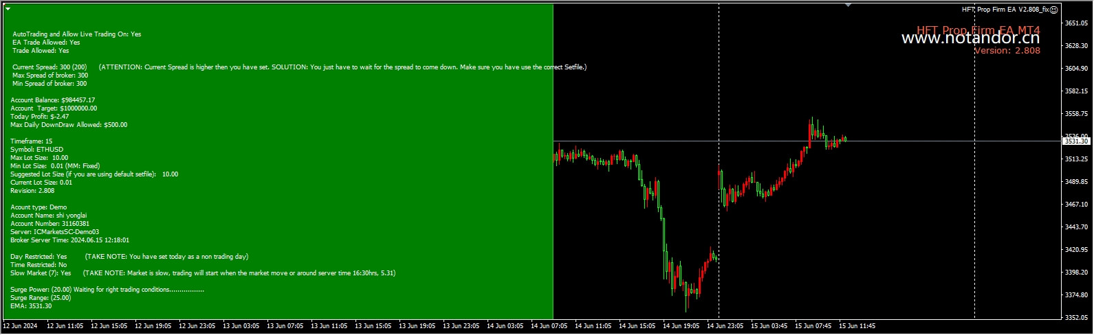 HFT Prop Firm EA V2.808_fix screenshot
