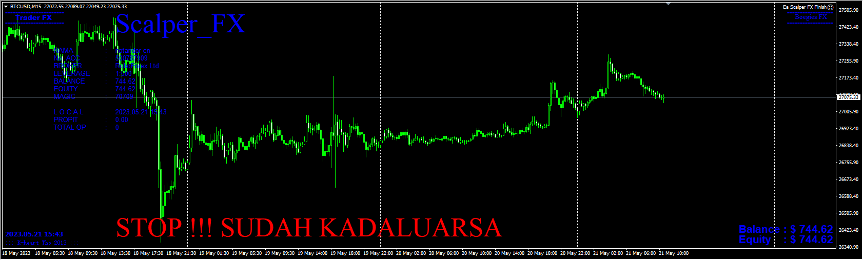 Ea Scalper FX Finishes Screenshots