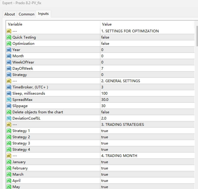 Prado 8.2-PV_fix screenshots