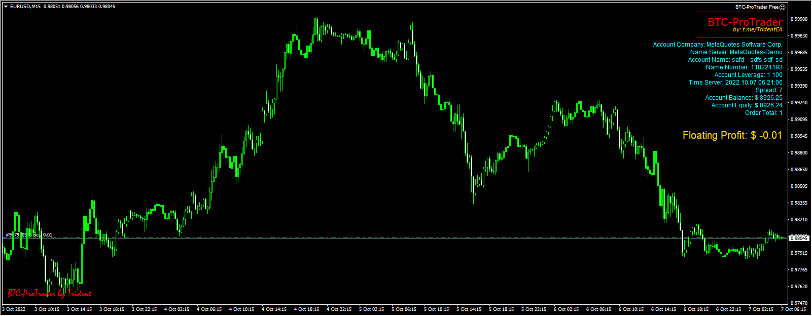 BTC-ProTrader Free Screenshot