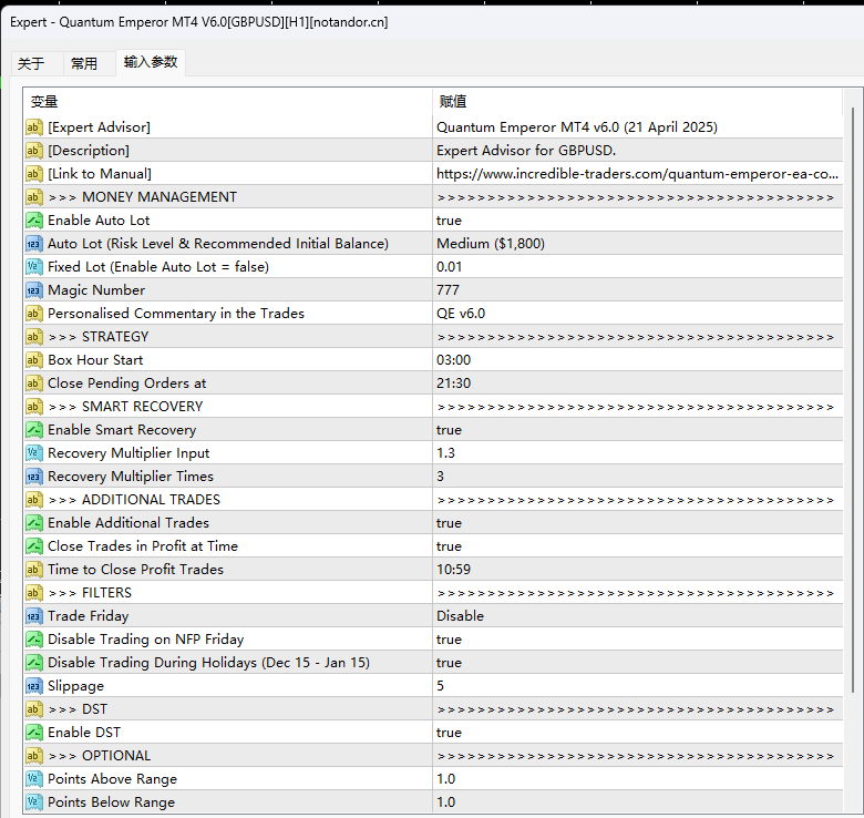 Quantum Emperor MT4 V6.0 screenshots