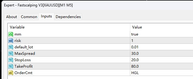 Quick reselling V3[XAUUSD][M1 M5] screenshot
