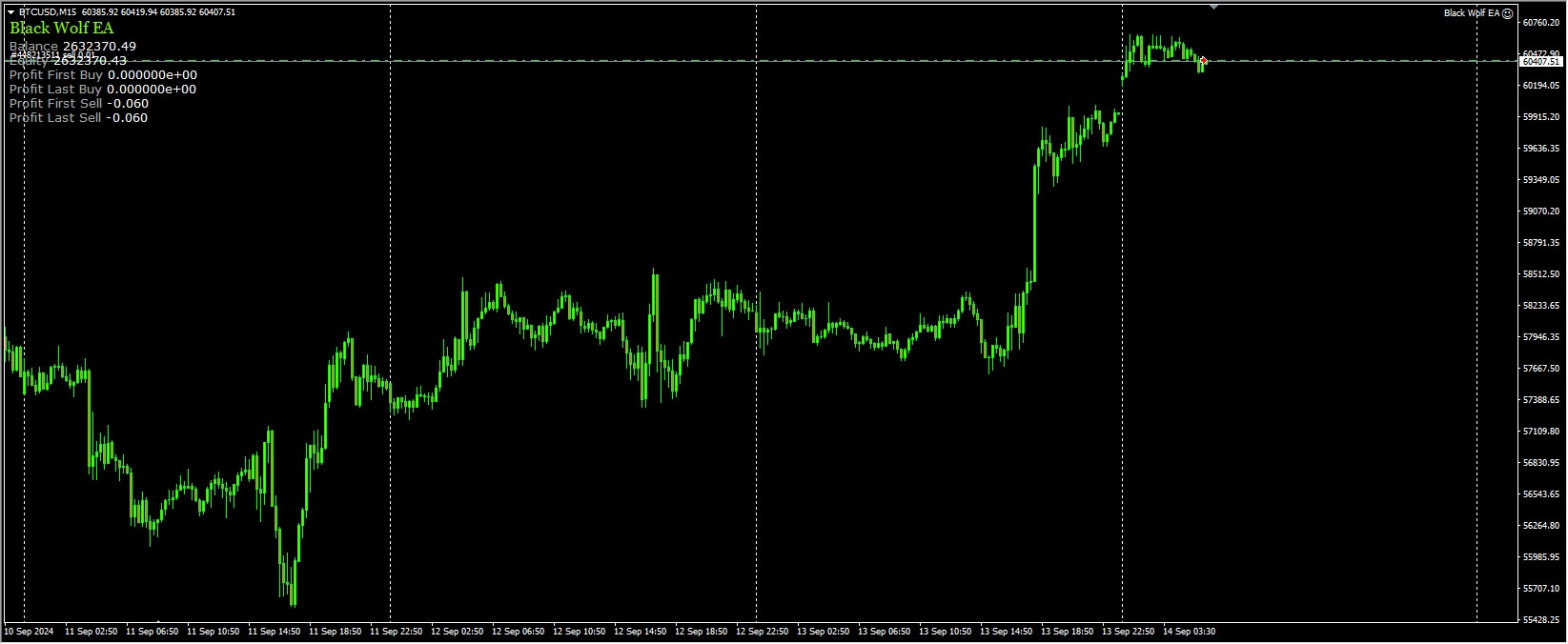 Black Wolf EA[XAUUSD][H1] Screenshot