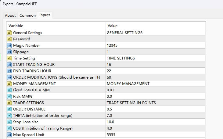 HFT Robot MT4 Unlimited Screenshots