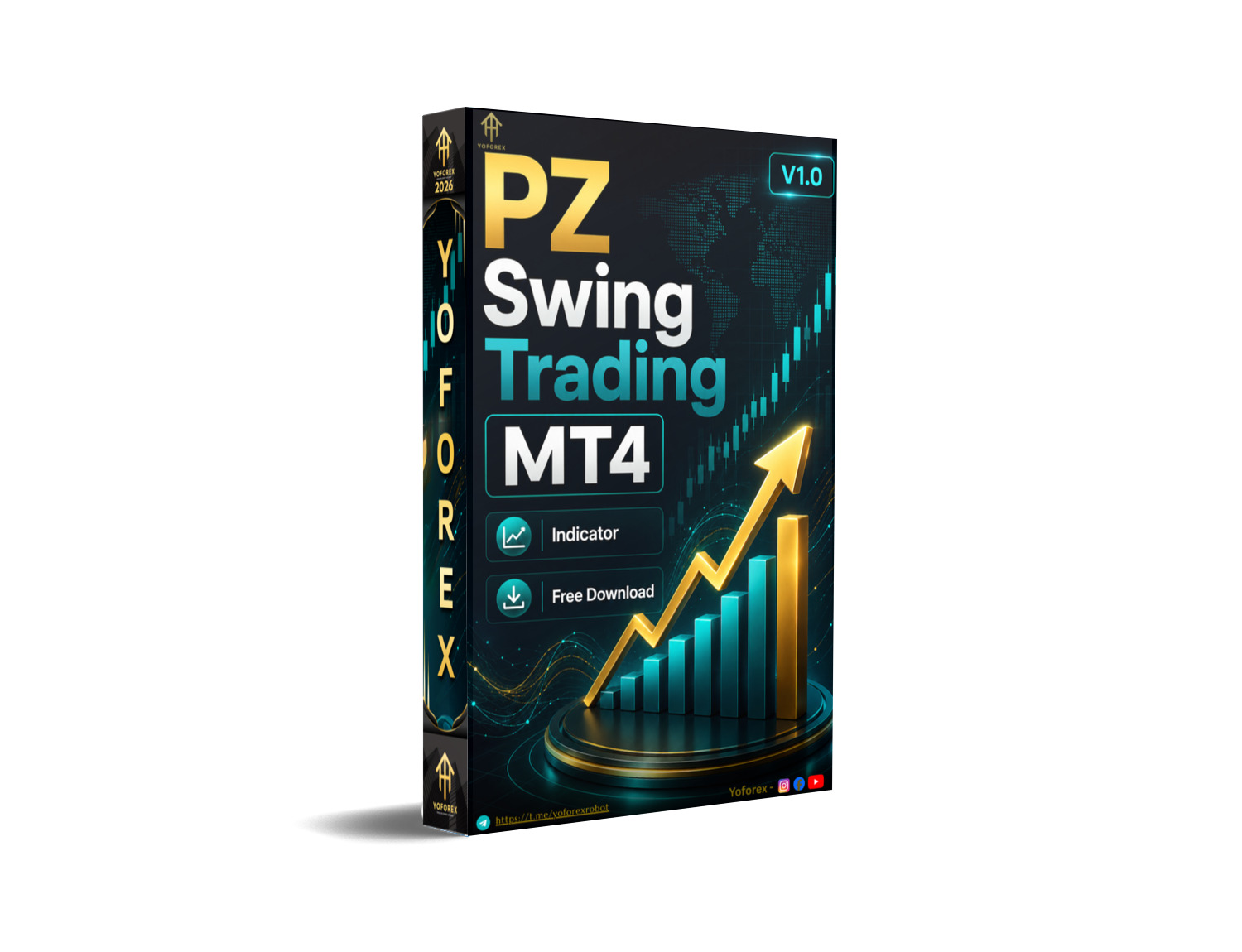PZ Swing Trading Indicator V1.0 MT4 PZ Swing Trading Indicator V1.0 MT4