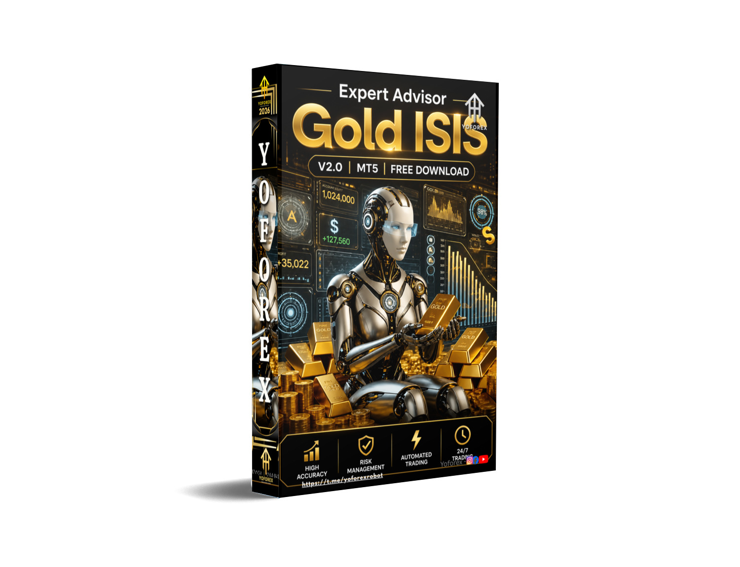 Gold ISIS EA V2.0 MT5 Gold ISIS EA V2.0 MT5