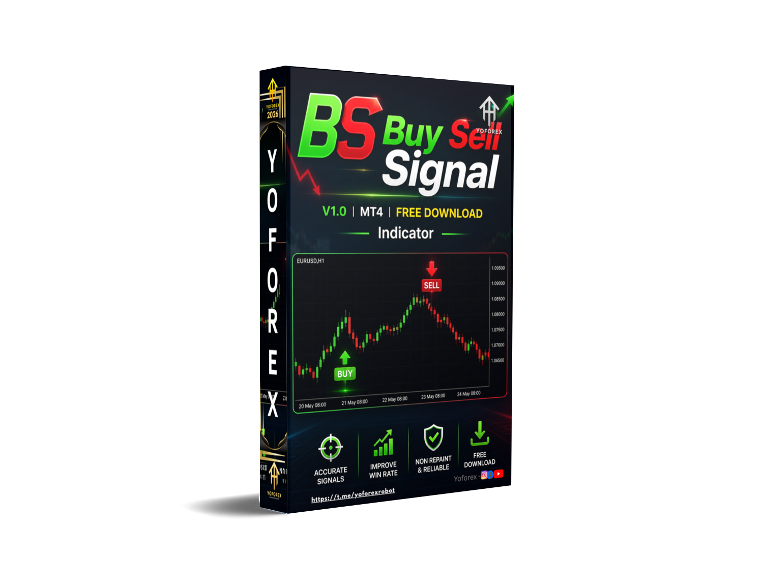 BS Buy Sell Signal Indicator V1.0 MT4 BS Buy Sell Signal Indicator V1.0 MT4