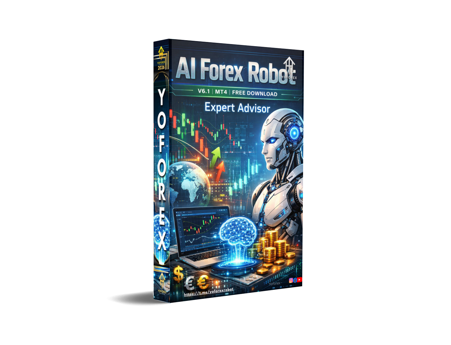 Artificial Intelligence Forex Robot EA V6.1 MT4 AI Forex Robot EA V6.1 MT4