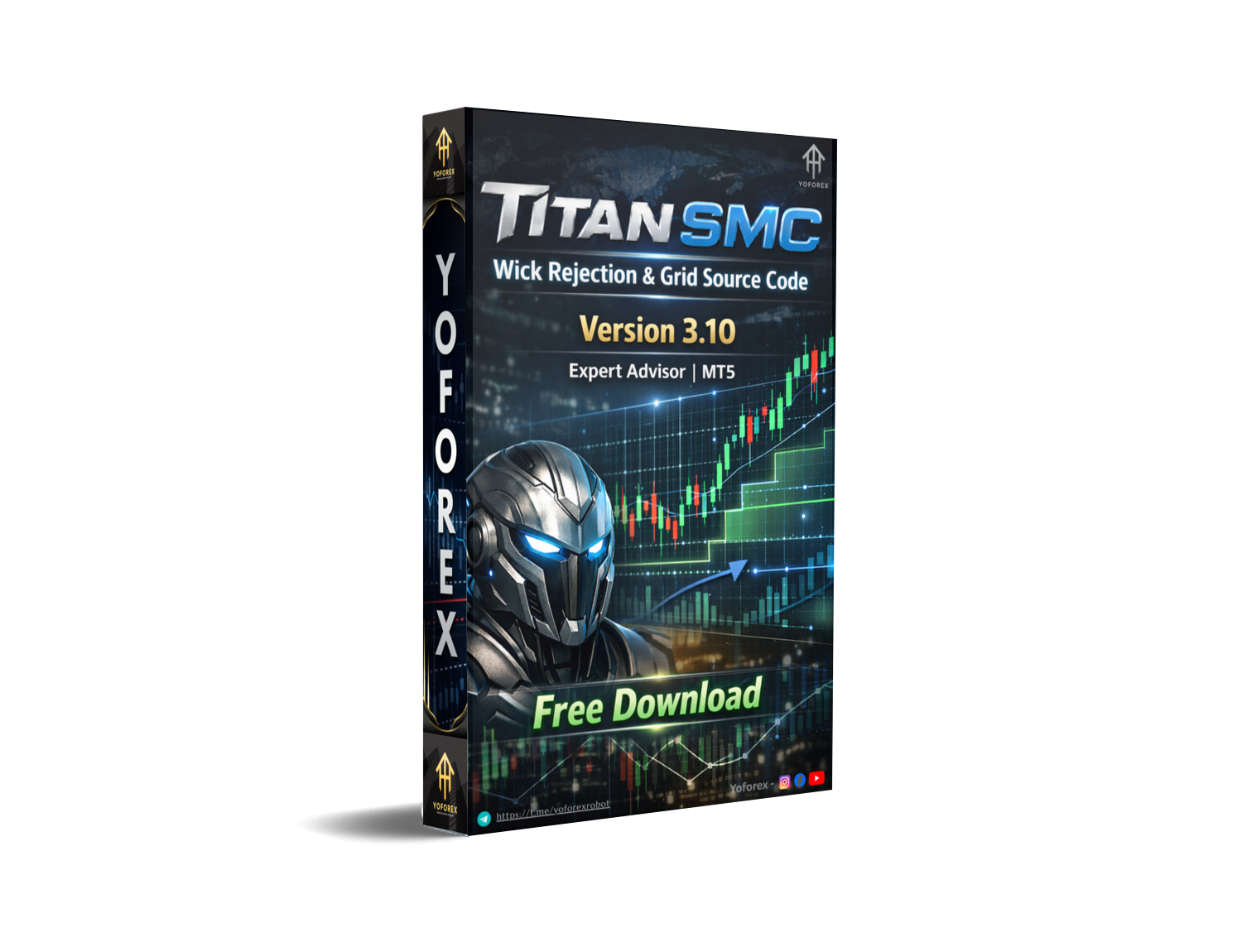 Titan SMC Wick Rejection & Grid Source Code EA V3.10 MT5 Titan SMC Wick Rejection & Grid Source Code EA V3.10 MT5