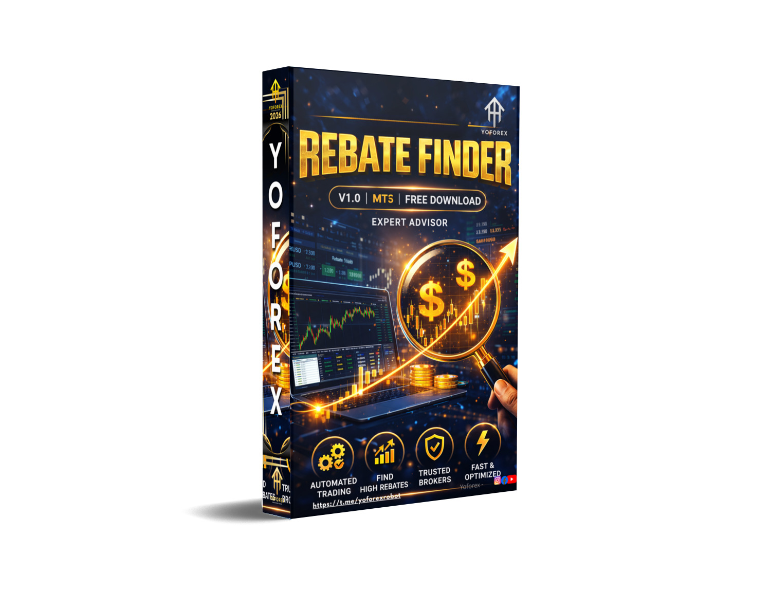 Rebate Finder EA V1.0 MT5 Rebate Finder EA V1.0 MT5